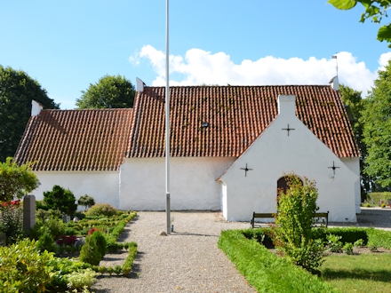 Alr� Kirke,  Odder Provsti. All � copyright Jens Kinkel