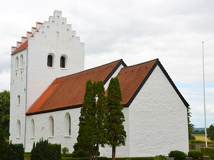 Bjerager Kirke,  Odder Provsti. All © copyright Jens Kinkel
