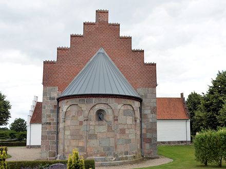 Gosmer Kirke,  Odder Provsti. All  copyright Jens Kinkel