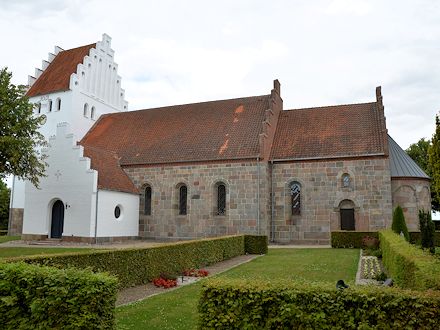 Gosmer Kirke,  Odder Provsti. All  copyright Jens Kinkel