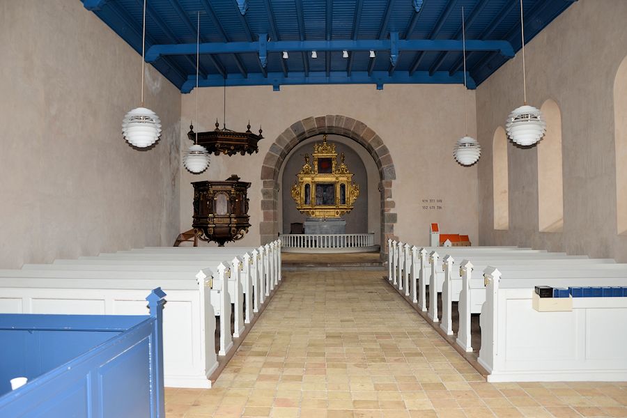 Gosmer Kirke,  Odder Provsti. All  copyright Jens Kinkel