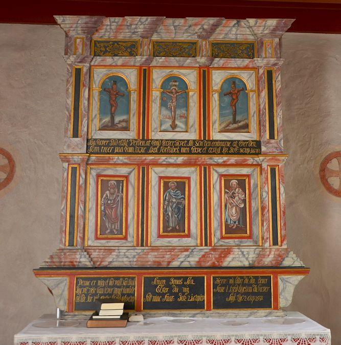 N�lev Kirke,  Odder Provsti. All � copyright Jens Kinkel
