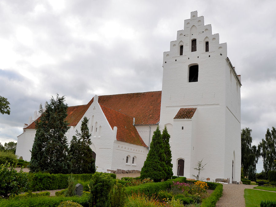 Aunslev Kirke, Nyborg Provsti. All � copyright Jens Kinkel