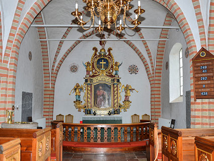 Aunslev Kirke, Nyborg Provsti. All © copyright Jens Kinkel