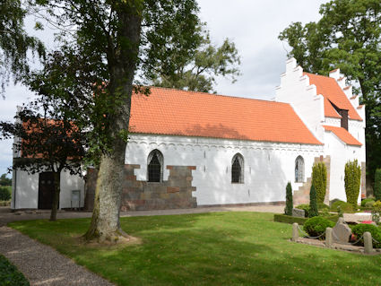 Ellested Kirke, Nyborg Provsti. All � copyright Jens Kinkel