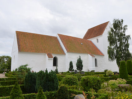 Øksendrup Kirke, Nyborg Provsti. All © copyright Jens Kinkel