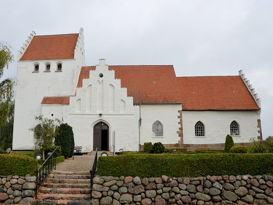 Gudbjerg Kirke, Svendborg Provsti. All © copyright Jens Kinkel