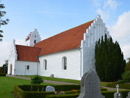 Vejstrup Kirke, Svendborg Provsti. All © copyright Jens Kinkel