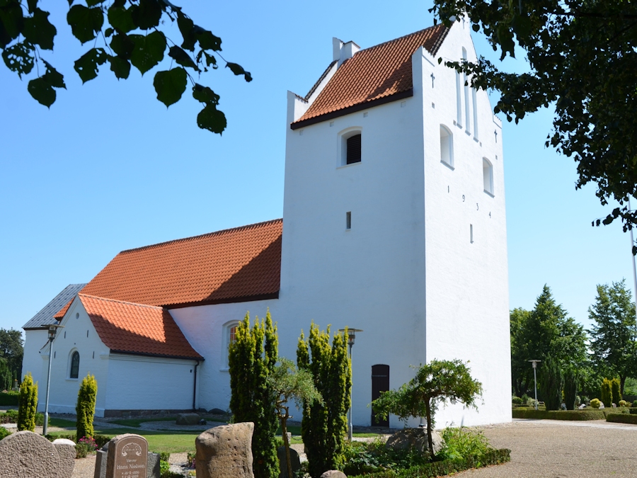 Aale Kirke,  Hedensted Provsti. All � copyright Jens Kinkel