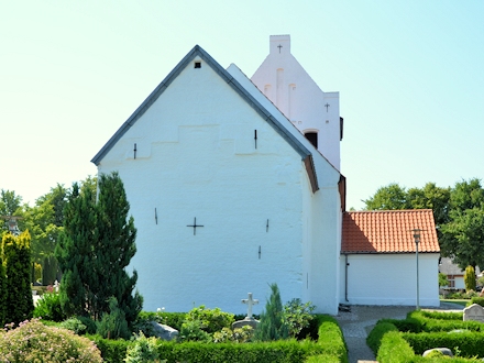 Aale Kirke,  Hedensted Provsti. All  copyright Jens Kinkel