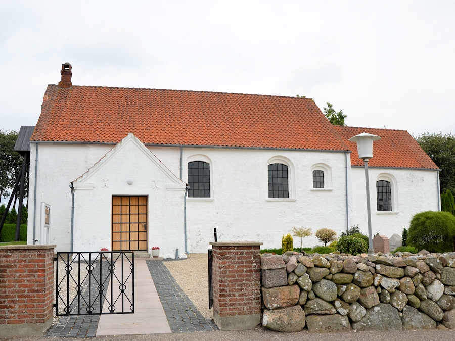 Hammer Kirke,  Hedensted Provsti. All  copyright Jens Kinkel