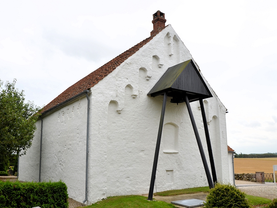 Hammer Kirke,  Hedensted Provsti. All  copyright Jens Kinkel
