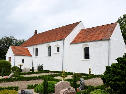 Hammer Kirke,  Hedensted Provsti. All  copyright Jens Kinkel