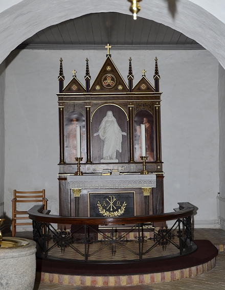 Hammer Kirke,  Hedensted Provsti. All  copyright Jens Kinkel