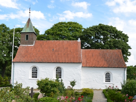 Hjernø Kirke,  Hedensted Provsti. All © copyright Jens Kinkel