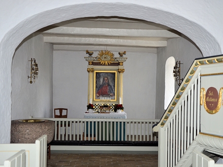 Hjernø Kirke,  Hedensted Provsti. All © copyright Jens Kinkel