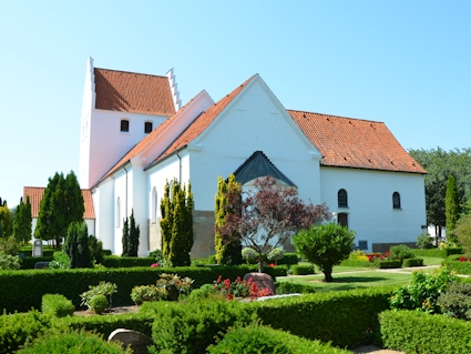 R�rup Kirke,  Hedensted Provsti. All � copyright Jens Kinkel
