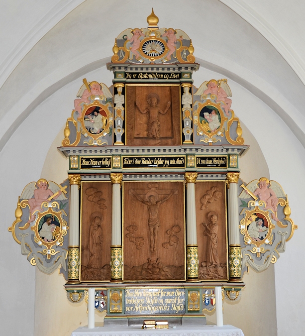 R�rup Kirke,  Hedensted Provsti. All � copyright Jens Kinkel
