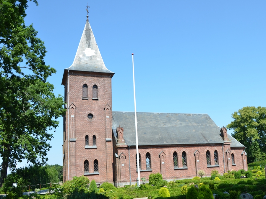 Uldum Kirke,  Hedensted Provsti. All © copyright Jens Kinkel