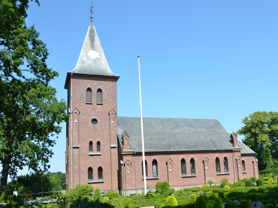 Uldum Kirke,  Hedensted Provsti. All � copyright Jens Kinkel