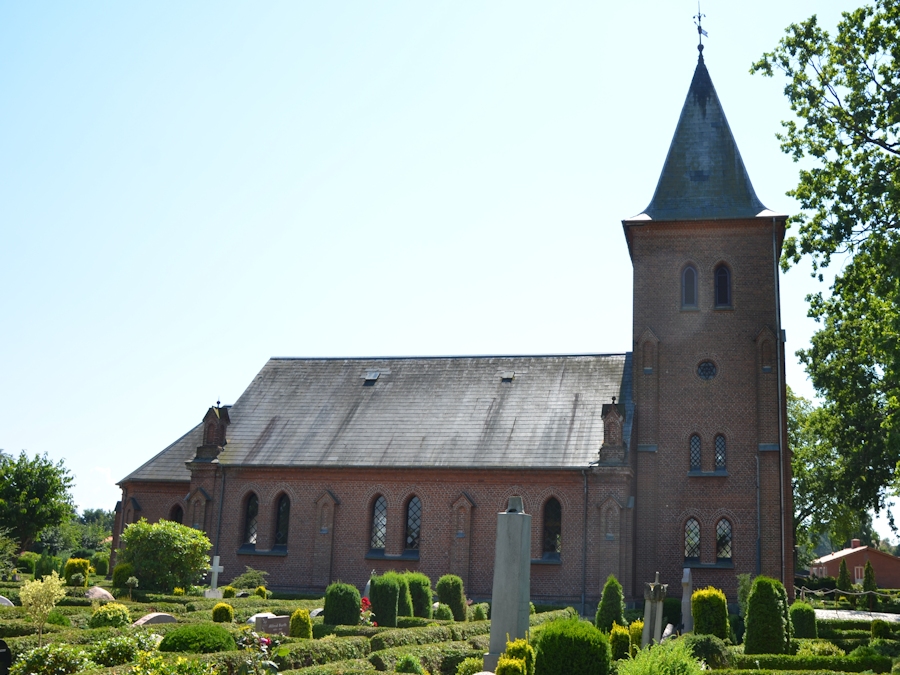 Uldum Kirke,  Hedensted Provsti. All � copyright Jens Kinkel