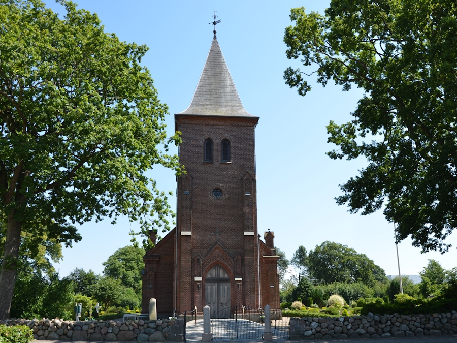 Uldum Kirke,  Hedensted Provsti. All � copyright Jens Kinkel