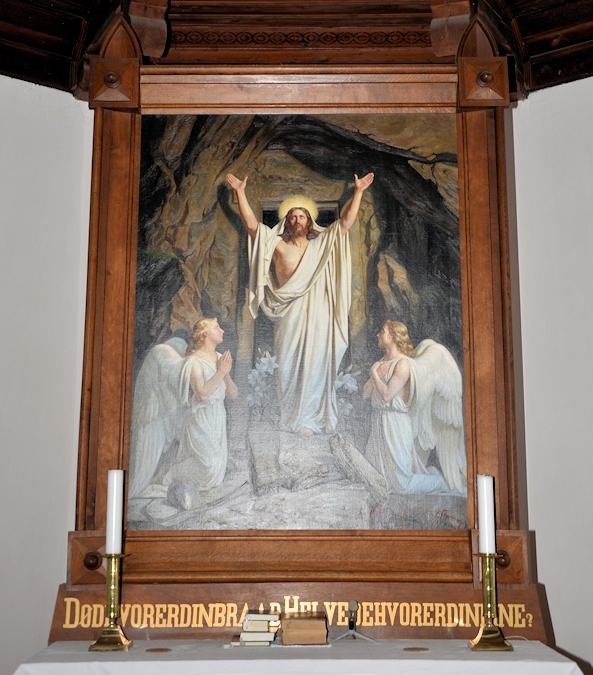 Uldum Kirke,  Hedensted Provsti. All � copyright Jens Kinkel