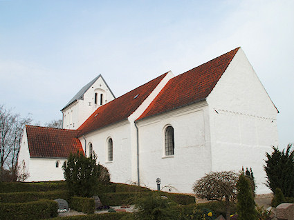 Hornstrup Kirke, Vejle Provsti. All  copyright Jens Kinkel