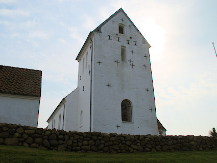 Hornstrup Kirke, Vejle Provsti. All  copyright Jens Kinkel