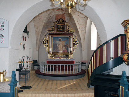 Hornstrup Kirke, Vejle Provsti. All  copyright Jens Kinkel
