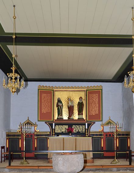 �ster Starup Kirke,  Vejle Provsti. All � copyright Jens Kinkel