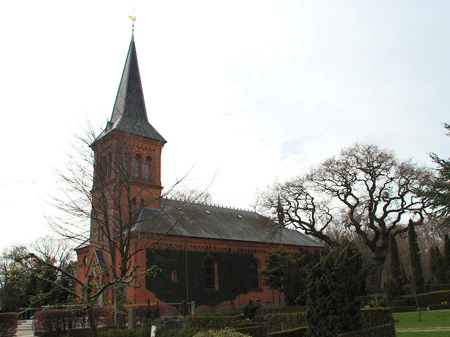 Egeb�ksvang Kirke, Helsing�r Domprovsti. All � copyright Jens Kinkel