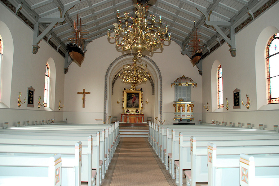 Egeb�ksvang Kirke, Helsing�r Domprovsti. All � copyright Jens Kinkel