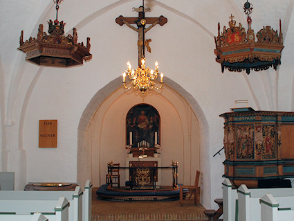 Gr�sted Kirke, Frederiksv�rk Provsti. All � copyright Jens Kinkel