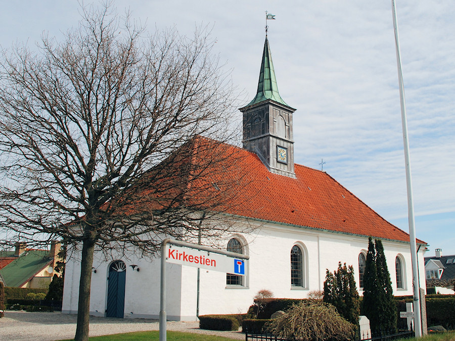 Hornb�k Kirke, Helsing�r Domprovsti. All � copyright Jens Kinkel
