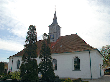 Hornb�k Kirke, Helsing�r Domprovsti. All � copyright Jens Kinkel