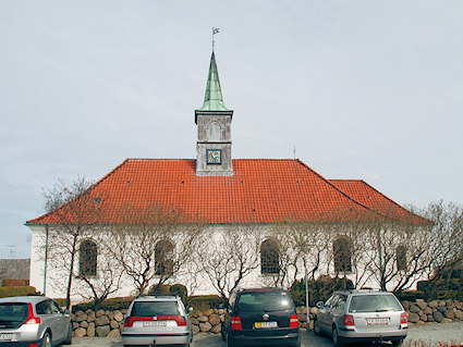Hornb�k Kirke, Helsing�r Domprovsti. All � copyright Jens Kinkel