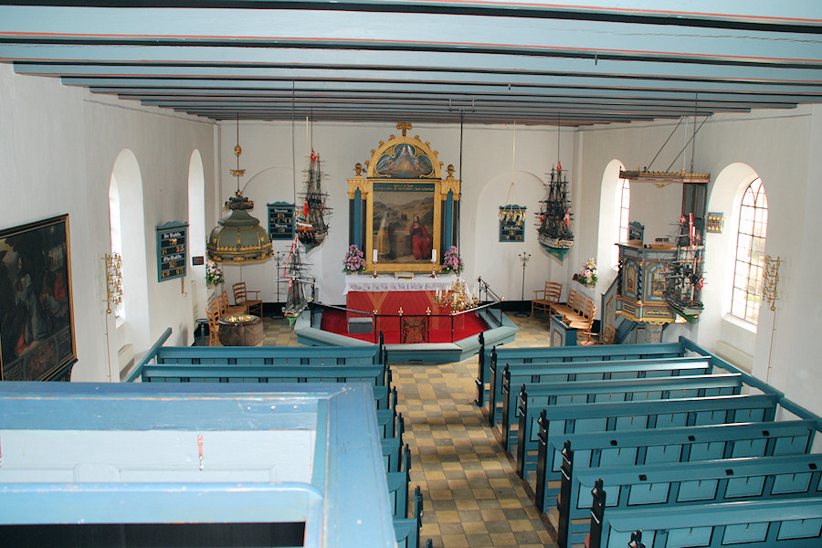 Hornb�k Kirke, Helsing�r Domprovsti. All � copyright Jens Kinkel