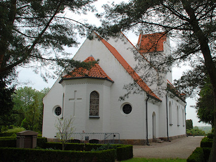 Niv� Kirke, Fredensborg Provsti. All � copyright Jens Kinkel