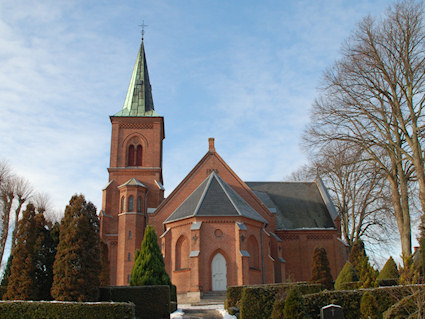 Vinderød Kirke, Frederiksværk Provsti. All © copyright Jens Kinkel