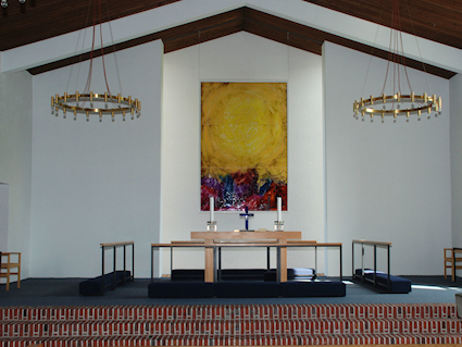 Mrkhj Kirke, Gladsaxe-Herlev Provsti. All  copyright Jens Kinkel