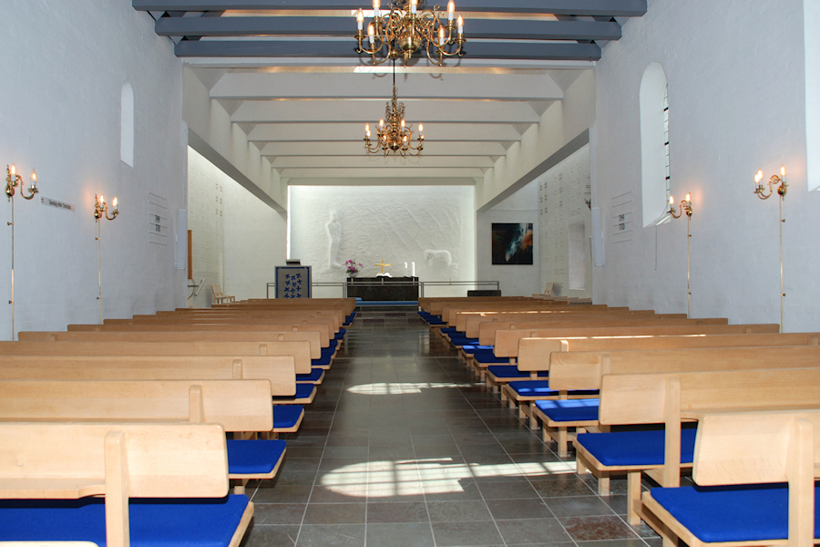 Nrum Kirke, Rudersdal Provsti. All  copyright Jens Kinkel