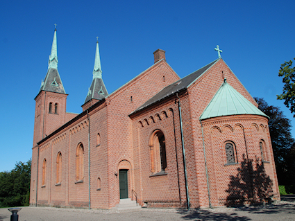 Ordrup Kirke, Gentofte Provsti. All © copyright Jens Kinkel