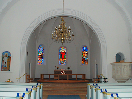 S�borg Kirke, Gladsaxe-Herlev Provsti. All � copyright Jens Kinkel