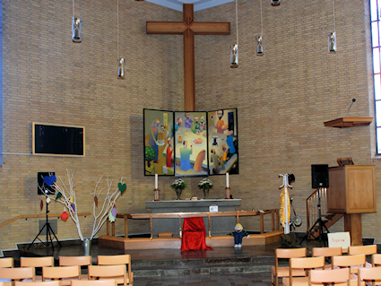Sorgenfri Kirke, Kgs. Lyngby Provsti. All � copyright Jens Kinkel