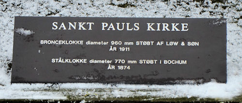 Sankt Pauls Kirke, Holmens og �sterbro Provsti. All � copyright Jens Kinkel