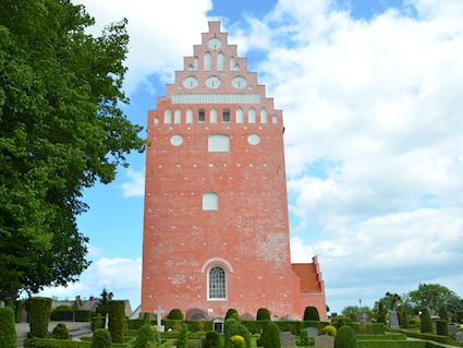Aastrup Kirke, Falster Provsti. All  copyright Jens Kinkel