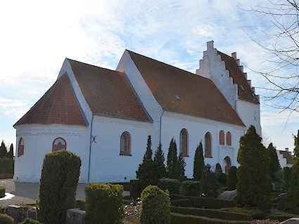 Brarup Kirke, Falster Provsti. All © copyright Jens Kinkel