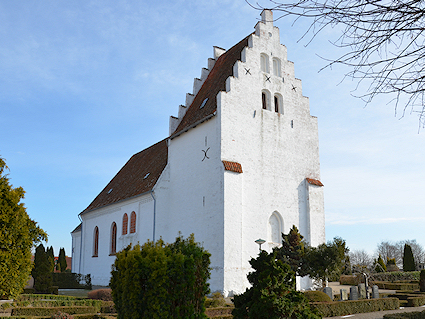 Brarup Kirke, Falster Provsti. All © copyright Jens Kinkel