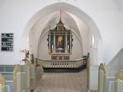 Bregninge Kirke, Lolland �stre Provsti. All � copyright Jens Kinkel